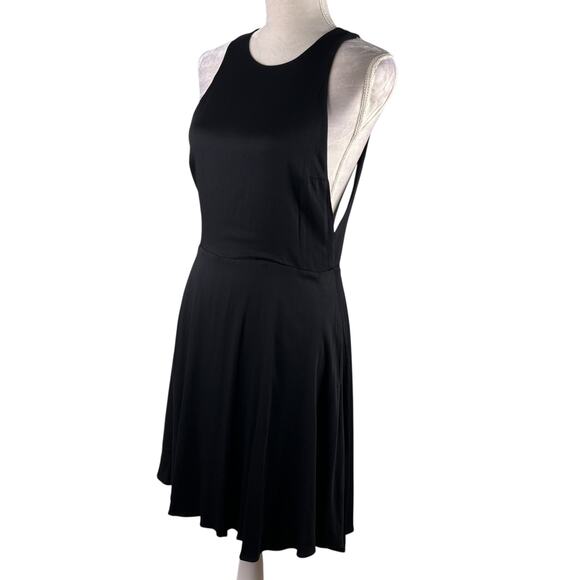 UO Silence + Noise Dress Black 10 Open Back New - Picture 3 of 13
